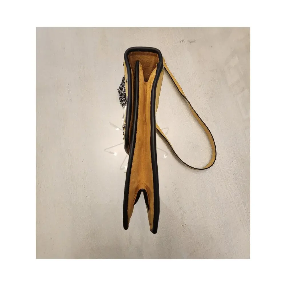 Topshop Polly Bird Embroidered Crossbody Bag Yellow - Picture 8 of 10